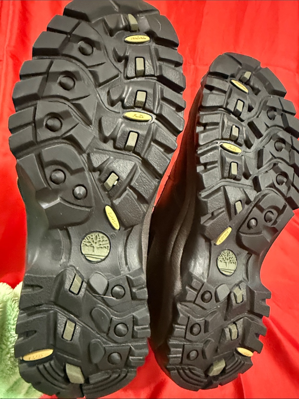 WOW POSHMARK Authentic Timberland Leather Hiking Boots!